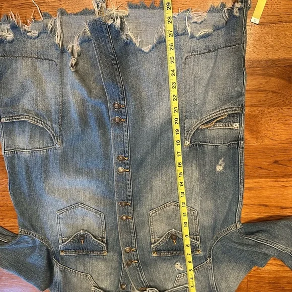 Free People Blue Jean Jacket - Picture 5 of 7
